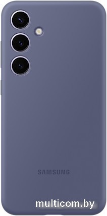 Чехол для телефона Samsung Silicone Case S24+ (фиолетовый)