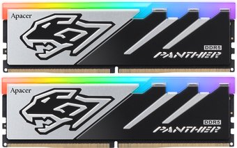 Оперативная память Apacer Panther RGB 2x32ГБ DDR5 6000 МГц AH5U64G60C6229BAA-2