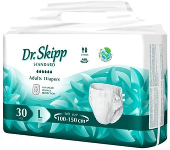 Подгузники для взрослых Dr.Skipp Standard L3 (30 шт)