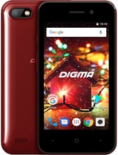 Смартфон Digma Hit Q401 3G (красный)