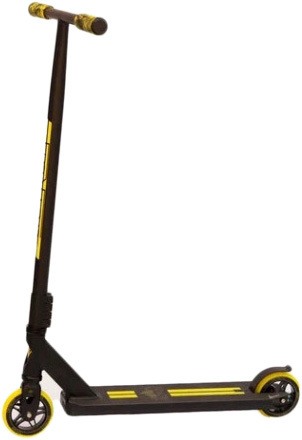 Трюковый самокат Haevner Detroit (черный/желтый)