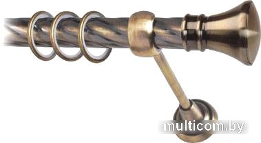 Lm Decor Люксор (антик, витая, 2.4м 25мм, 1 ряд)