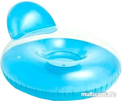 Надувной плот Intex Pillow-Back Longes 58889 (голубой)