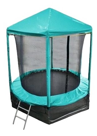 Каркасный батут Optifit Like 6ft с крышей