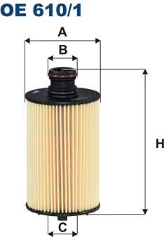 Масляный фильтр Filtron OE610/1