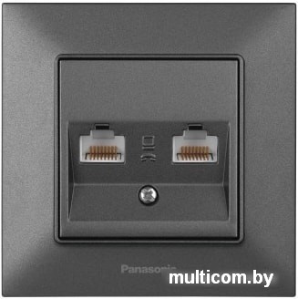 Розетка компьютерная Panasonic Arkedia Slim WNTC04062DG-BY