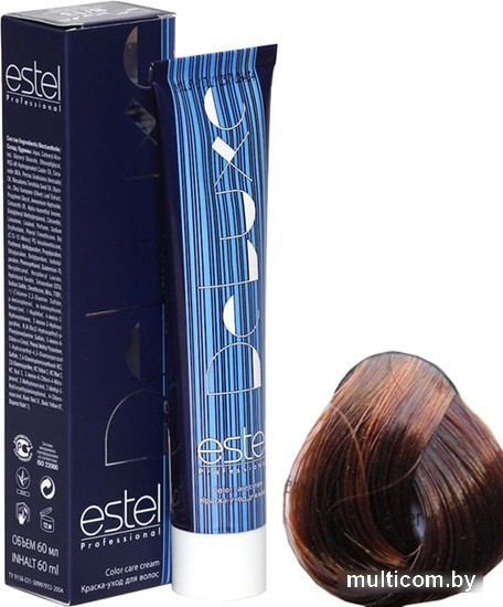 Estel Professional De Luxe 6/4 темно-русый медный
