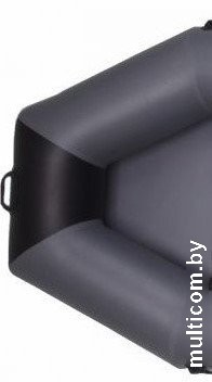 Гребная лодка Vivax К250 c полом-книгой (без киля, серый/черный)