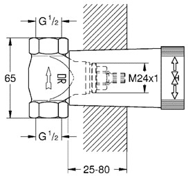 Скрытый механизм Grohe 29800000