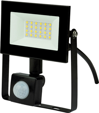 Уличный прожектор Uniel ULF-F62-30W/6500K SENSOR IP54 200-240В BLACK UL-00007125