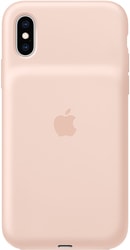 Чехол Apple Smart Battery Case для iPhone XS (розовый песок)