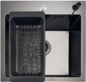 Кухонная мойка Stellar E4444NB (нано черный)