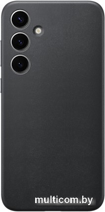 Чехол для телефона Samsung Vegan Leather Case S24+ (черный)