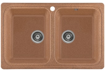 Кухонная мойка Gerhans C02 (терракотовый)