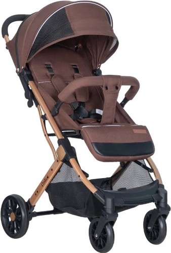Коляска прогулочная «книга» Costa Linda (gold chocolate)