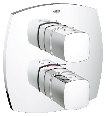 Двухрычажный смеситель Grohe Grandera 19934000 + 35500000