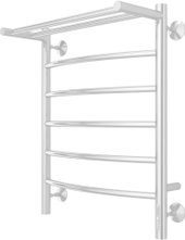 Полотенцесушитель TERMINUS Классик П6 500x650 с полкой (быстрое прикосновение, RAL 9003 белый)