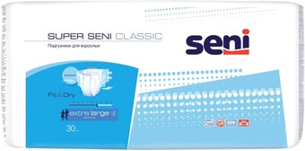 Подгузники для взрослых Seni Super Classic Extra Large (30 шт)