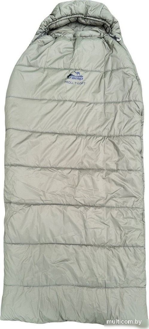 Спальный мешок TRAMP Troll T-Loft Regular (зеленый, L)