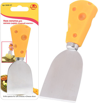Кухонный нож Мультидом Сырный ломтик DA50-137