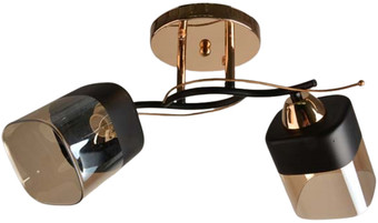 Люстра средней высоты Mirastyle BL-15124/2 FG+BK