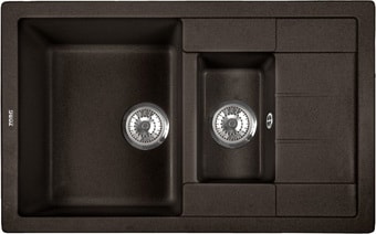 Кухонная мойка ZorG Luka 103 (горький шоколад)