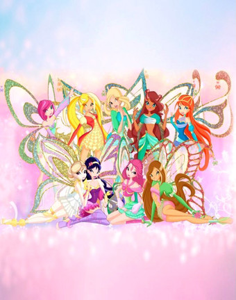 Фотообои Citydecor Винкс с защитным покрытием 200x254