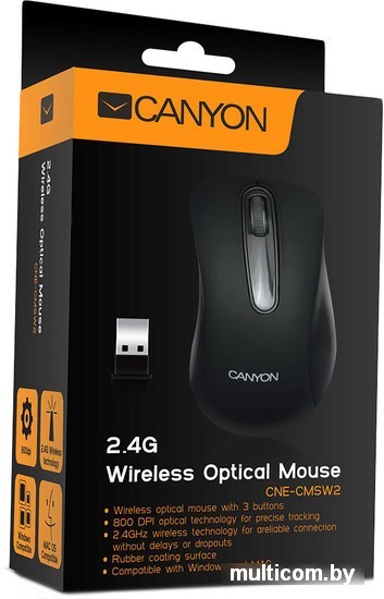 Мышь Canyon CNE-CMSW2