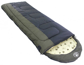 Спальный мешок BalMax Аляска Camping Plus Series до -5 L левый (хаки)