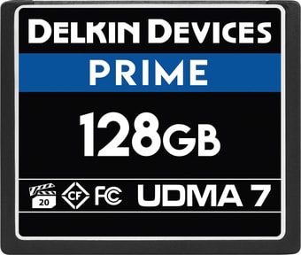 Карта памяти Delkin Devices Prime CF UDMA 7 128GB