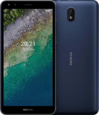 Смартфон Nokia C01 Plus 1GB/16GB (синий)