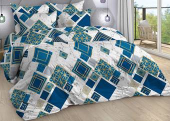 Постельное белье Миланика Плутон 2сп (бязь)