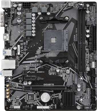 Материнская плата Gigabyte B450M K (rev. 2.0)