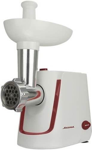 Мясорубка Аксинья КС-2000 (белый/красный)