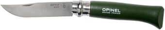 Opinel N°8 нержавеющая сталь, блистер (хаки)