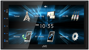 USB-магнитола JVC KW-M150BT