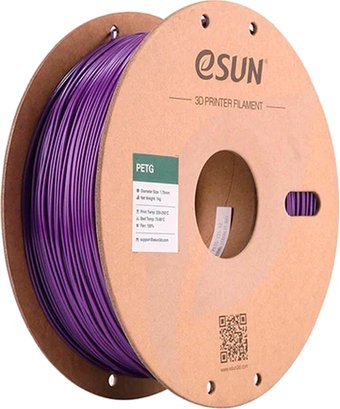 Пластик eSUN PETG (1.75мм, 1кг, фиолетовый)