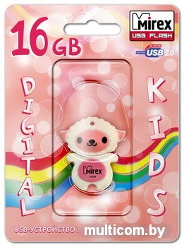 USB Flash Mirex SHEEP PINK 16GB (13600-KIDSHP16)