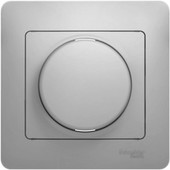 Светорегулятор (диммер) Schneider Electric Glossa GSL000336 (алюминий)