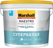 Краска Marshall Maestro Белый Потолок Люкс (9 л)