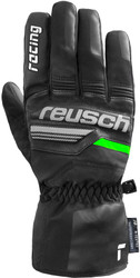 Горнолыжные перчатки Reusch Ski Race VC R-Tex XT 6201257-7021 (р-р 10, Black/White/Neon Green)