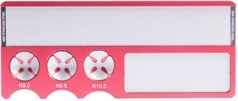 Махровка Weekend Cue Tip Shaper & Scuffer 45.811.00.3 (красный)