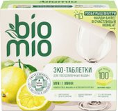 Таблетки для посудомоечной машины BioMio С маслами бергамота и юдзу (100 шт)