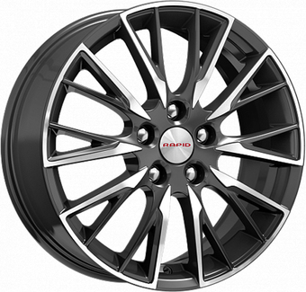Литые диски K&K Солт 17x6.5&quot; 5x114.3мм DIA 67.1мм ET 45мм Алмаз черный