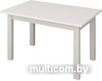 Кухонный стол Senira Кастусь 100-130x60 (белый/белый)