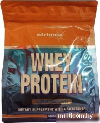 Протеин сывороточный (концентрат) Strimex Whey Protein Silver Edition (500 г, фисташка)