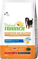 Сухой корм для собак Trainer Natural Sensitive No Gluten Medium&Maxi Adult с яйцом 3 кг