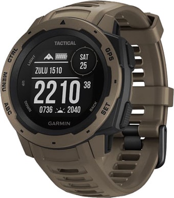 Умные часы Garmin Instinct Tactical Edition (коричневый)