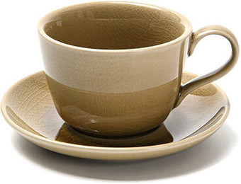 Чашка с блюдцем Fissman Hygge 6330