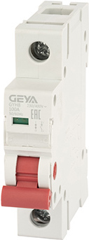Выключатель нагрузки GEYA 1P 100А 12кА GYH81P100
